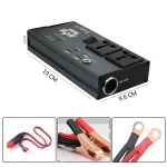 Tobys New 300W Car Power Inverter 12V to 220V Ac Power Converter Front LED Display Pure Sine Wave ( N-01) - Image 6