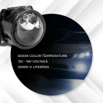 Toby's 140watts Lens Plus-6DT 3 Inch Bi LED Projector Lenses For Headlight  6000K Auto Lamp 70000LM Car Lights Retrofit Kits Hyperboloid Lens - Image 8