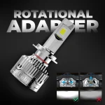 Tobys LX 75 2 Pieces Car LED Headlight Original 75W/piece Power 7500/piece Lumens With Color Temperature 6500K - Image 3