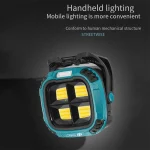 Toby&rsquo;s CPL-T27 LED Floodlight-5 Light Color with 18 Lighting Modes 4000mAh Battery Emergency Red Flash Strong Illumination for Power Outages Outdoor Car Repair - Image 5