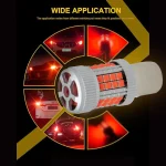 Tobys Super Bright Low Power 1156 40SMD LED Bulbs with 3030 Chip replacement for Back Up Reverse Brake Lights (Red) - Image 3