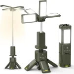 Toby's New CPL-T21 Telescopic Camping Lights Rechargeable 14000mAh, LED Collapsible Camping Lantern Portable with RGB/SOS Light and Magnetic Base IPX5 Waterproof for Hiking Camping Emergency - Image 2