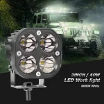 80W Laser Light High Output Work Laser Projector Light 3 Inch Spot Light For Offroad 2 Pcs - Image 4