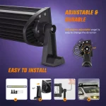 42 Inches Light Bar 240W Light Bar Combo Light, Floodlight, Spotlight - Image 7