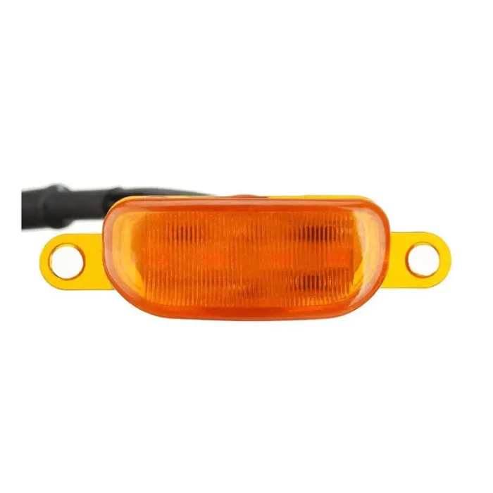 5W 4PCS Grille Daytime Running Light, 12V Driving Fog Lamp Amber Smoked Car Front Kits, 500Lm Lumens, ABS Material with IP67 Waterproof Rating - Image 5