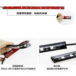 4xCar 18LEDs RGB Interior Atmosphere Music Control Strip Lights - Image 3