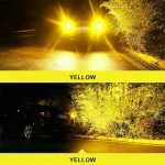 Tobys Super Bright Low Power 7440 40SMD LED Bulbs with 3030 Chip replacement for Back Up Reverse Brake Lights (Yellow) - Image 4