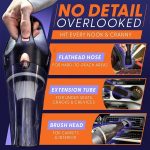 Toby's Wireless Car Vacuum Cleaner High Power 8000PA/100W/DC12V 16 Ft Cordless Handheld Car Vacuum Deep Detailing Cleaning Kit of Car Interior - Image 5