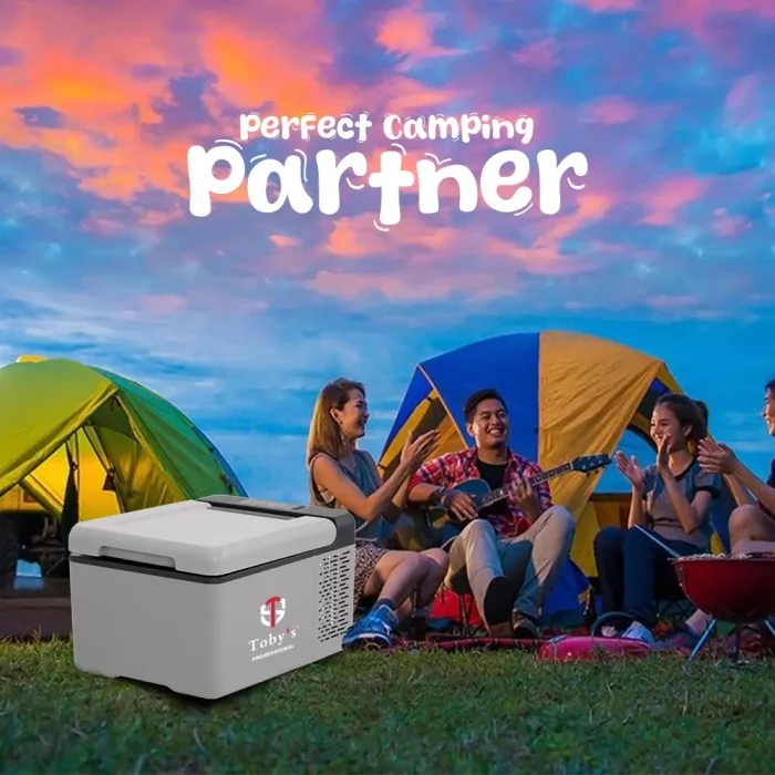 Toby's TR-9 Portable Mini Freezer 12 Volt Refrigerator 10 Quart (9 Liter) Fast Cooling 12V Car Fridge -4?~68? Car Cooler 12/24V DC for Outdoor Camping RV Truck Boat - Image 5