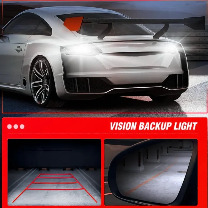 Tobys Super Bright Power T20 7440 16SMD LED Bulbs with 4218 Chip replacement for Back Up Reverse Brake Lights (White) - Image 3