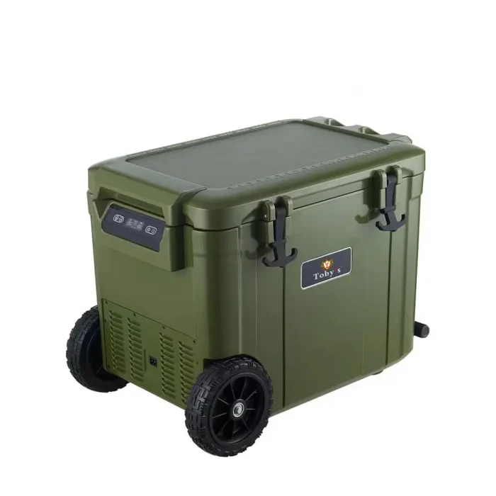 Toby's TR-55 Electric Cooler Portable Refrigerator Freezer Compact Fridge freezer Electric Cooler for Car RV Vehicle Boat Home Use Travel Camping Truck Party Picnic Outdoor (55 Liter) - Image 2