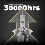 Tobys LX 75 2 Pieces Car LED Headlight Original 75W/piece Power 7500/piece Lumens With Color Temperature 6500K - Image 4