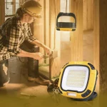 Toby’s CPL-T31 LED Floodlight–4000mAh Rechargeable Light Multi-Color Output SOS Mode Powerful Brightness Ideal for Outdoor Work Emergency Use - Image 5