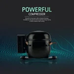 Toby's Electric Cooler Portable Refrigerator Freezer Compact Fridge freezer Electric Cooler for Car RV Vehicle Boat Home Use Travel Camping Truck Party Picnic Outdoor (52 Liter) - Image 5