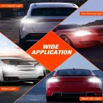 Tobys Super Bright Power T20 3157 16SMD LED Bulbs with 4218 Chip replacement for Back Up Reverse Brake Lights (White) - Image 6