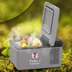 Toby's TR-9 Portable Mini Freezer 12 Volt Refrigerator 10 Quart (9 Liter) Fast Cooling 12V Car Fridge -4?~68? Car Cooler 12/24V DC for Outdoor Camping RV Truck Boat - Image 6