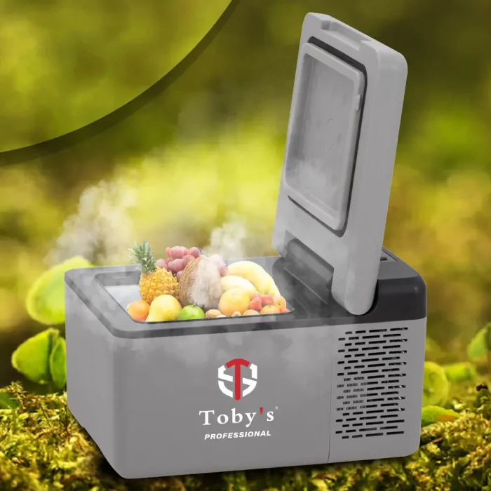 Toby's TR-9 Portable Mini Freezer 12 Volt Refrigerator 10 Quart (9 Liter) Fast Cooling 12V Car Fridge -4?~68? Car Cooler 12/24V DC for Outdoor Camping RV Truck Boat - Image 6