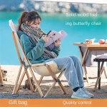 Toby's New Portable Butterfly Camping Chair Outdoor Folding Seat Solid Sketch Camping Chair Fishing Chair - Image 3