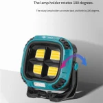 Toby&rsquo;s CPL-T27 LED Floodlight-5 Light Color with 18 Lighting Modes 4000mAh Battery Emergency Red Flash Strong Illumination for Power Outages Outdoor Car Repair - Image 7