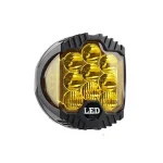 Toby's 60W YELLOW LED Headlight Jeep Wrangler, 1 Piece 7 inch LED headlights, R 60W SF 7" Y