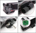 Laser TBS TGM 90W 21 Inch 6D Projector Lens LED Bull Bar Light Front Grille Driving Lamp with on/Off Wiring Harness Compatible with Offroad SUV ATV Truck Pickup Boat Jeep Wrangler JK - Image 5
