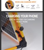Tobys SOLAR PL 50W LED Work Light  5500LM LED Flood Lights  500W Equivalent IP66 Waterproof - Image 8