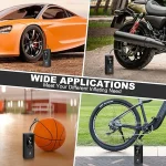 Tobys AC-P5 Tire Inflator Portable Air Compressor Upgrade 8000mAh Electric Air Pump for Car 150-PSI - Image 8