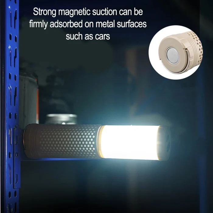 Tobys CPL-T33 Multifunctional Camping Light Rechargeable Lantern with Warm and White LED Compact Outdoor Flashlight for Hiking Emergency Use Tent Light USB Charging - Image 6