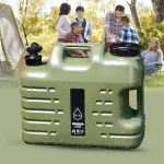 Toby's Camping Water Container with Spigot 4.9 Gallon Water Jug Large Water Storage Containers Truly No Leakage Water Tank BPA Free Portable Emergency Can for Car Driving Camping Hiking - Image 2