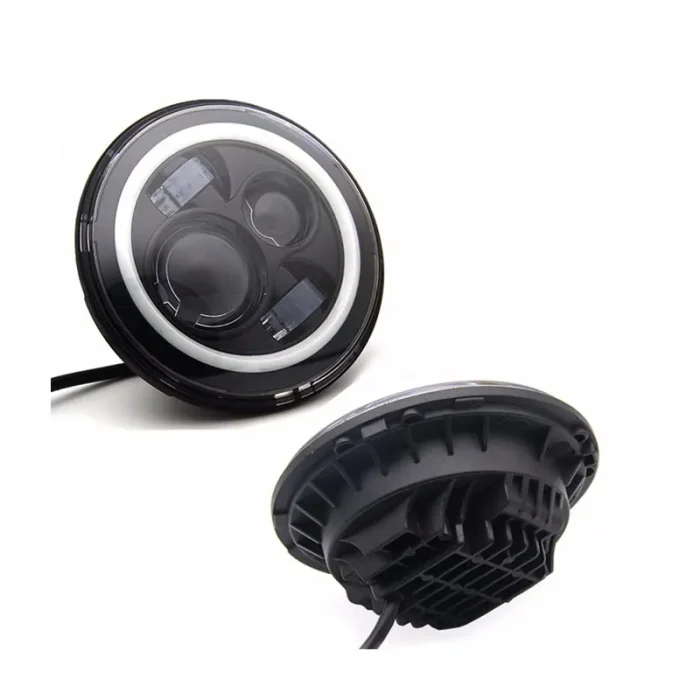 7102 Jeep LED Headlight White Ring, 7-inches Jeep High-Low Headlight White Ring, IP67 Waterproof Rating - Image 2