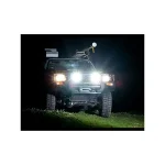Toby's LED Spot Light, 2 pieces 7 inches 51W Black Flood Beam LED Work Light Bar for Jeep, Truck, Car ATV SUV 4X4 Truck Driving Lamp - Image 7
