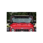 Toby's LED Spot Light, 2 pieces 7 inches 51W Black Flood Beam LED Work Light Bar for Jeep, Truck, Car ATV SUV 4X4 Truck Driving Lamp - Image 5