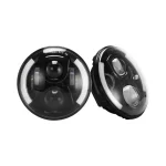 JP 7 WY, 7 inches Jeep LED Headlight Halo Angel Eyes, 60W Round Hi/Lo Beam Headlight Yellow Signal, IP67 Waterproof Rating with Aluminum Housing Material - Image 2