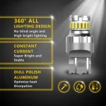 White Bulbs For Reverse Lights, 7443 23smd, Brake, Signal, Parking Lights, High Lumen output 580Lm, and Low Power Consumption - Image 3