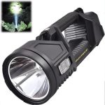 Toby's New Portable Brightest XHP70 Rechargeable LED Emergency Flashlight Torch Light Long Range Solar Searchlight for Hunting - Image 2