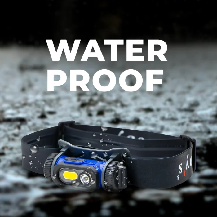 Tobys Headlamp 09 Head-Mounted COB Headlight USB Rechargeable LED Floodlight for Outdoor Camping - Image 2