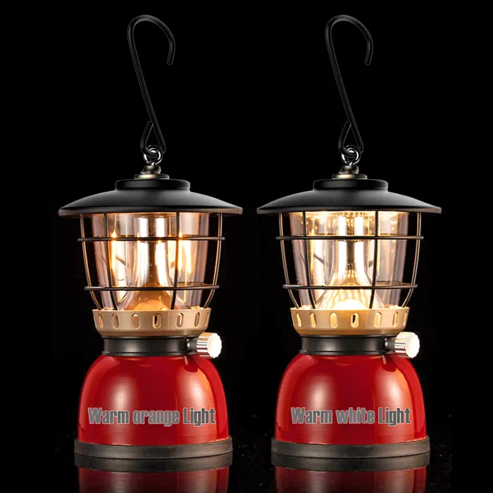 Toby's CPL-T06 Portable Camping USB Charging Lamp Tent Outdoor Lamp | Rechargeable Emergency Light LED Carrying Light, Lantern Rainproof Shield Ultralight Lamp, Rechargeable Camping Lantern Light (Red) - Image 8