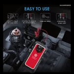 Toby's X22 16000mAh and 59.2WH Jump Starter with 2500A Peak, 30W PD Fast Charging Power Bank - Image 5