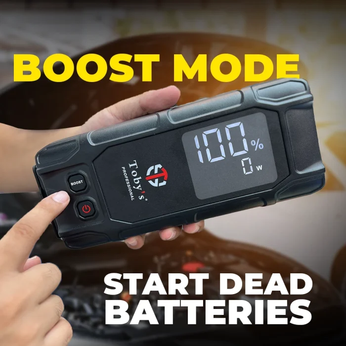 Toby's X18 Jump Starter for Cars 16000mAh and 59.2WH Best Power Bank for Electronic Devices - Image 6