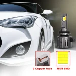 Tobys TF200 2 Pieces Car LED Headlight Original 200W/piece Power 20000/piece Lumens With Color Temperature 6500K - Image 8