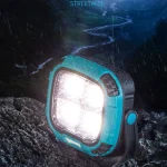 Toby&rsquo;s CPL-T27 LED Floodlight-5 Light Color with 18 Lighting Modes 4000mAh Battery Emergency Red Flash Strong Illumination for Power Outages Outdoor Car Repair - Image 8