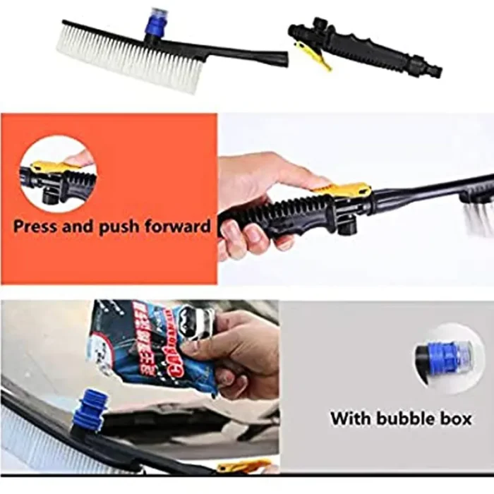 High Pressure 80W Car Electric Washer, Portable Car Washer With Dual Pump, Compact, Versatile, Robust - Image 2