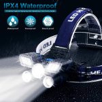 Tobys Headlamp 05 Ultra Bright 21 LED Headlight Flashlight with Power Indicator 12000 Lumen USB Rechargeable Headlamps - Image 4