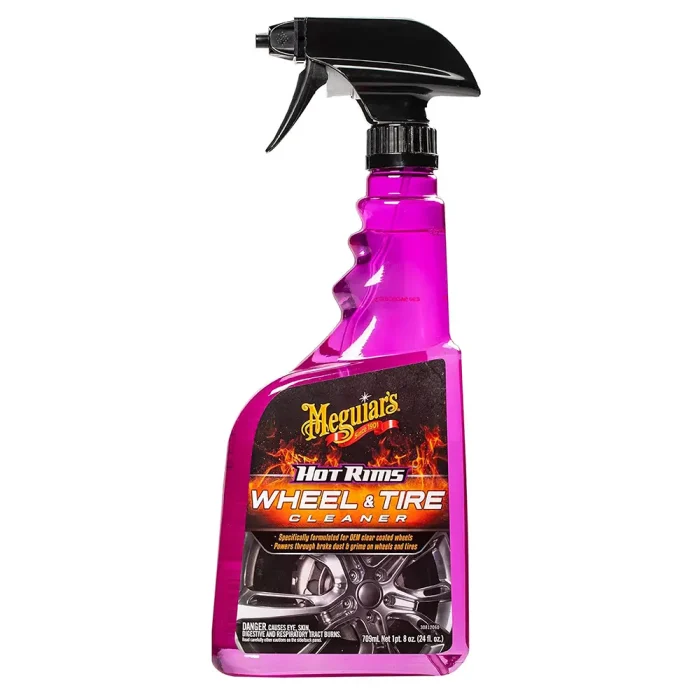 Meguiar's Hot Rims Wheel & Tire Cleaner, Powers Through Brake Dust & Grime - Image 2