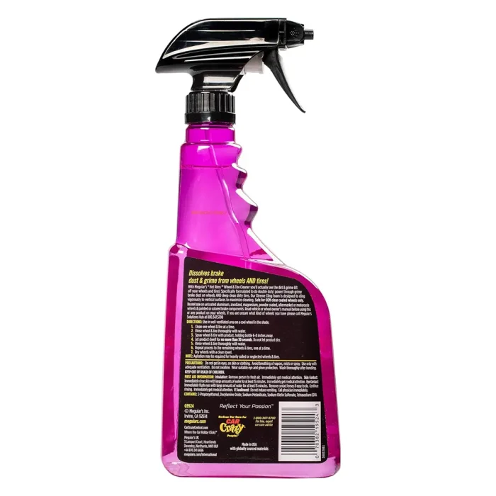 Meguiar's Hot Rims Wheel & Tire Cleaner, Powers Through Brake Dust & Grime - Image 6