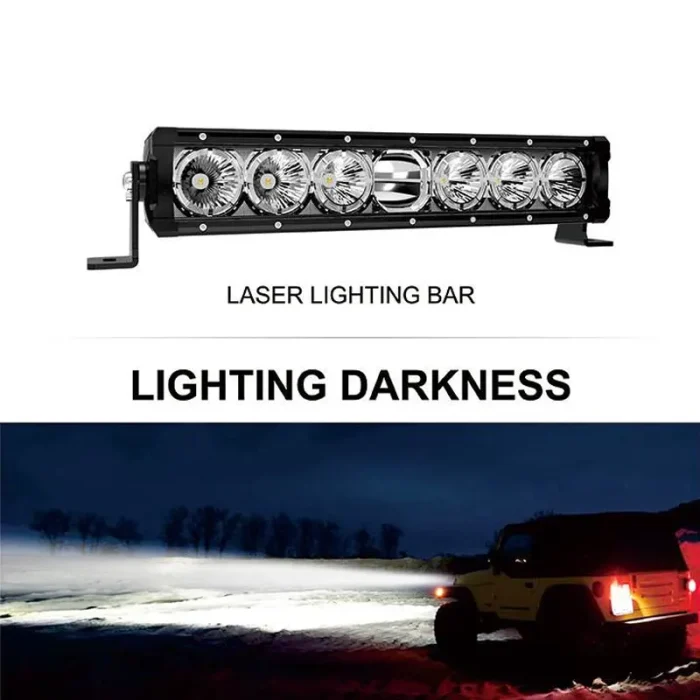 22 Inches 85W Laser Light Bar Universal Fitment Off-road LED Laser Light, IP68 Waterproof Rating with Die-Cast Aluminum Housing Material - Image 2