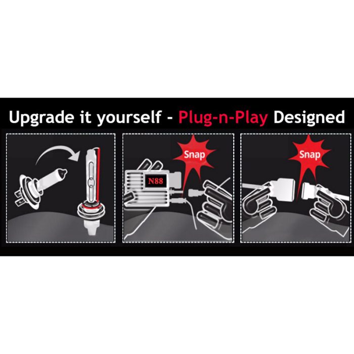 H7 HID Xenon Canbus KIT 100W Best Replacement of Halogen - Image 10