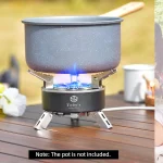 Toby's 6800W Camping Gas Stove Folding 3 Burners Piezo Ignition Backpacking Stove Outdoor Cooking Stove Furnace for Camping Hiking Picnic Emergency - Image 7