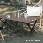 Toby's Table-01 Sturdy Foldable Wooden Table with 6 Legs for Versatile Use in Indoor and Outdoor Spaces - Image 8