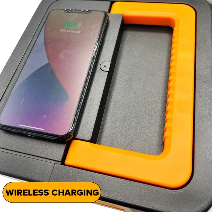 Toby&rsquo;s TBS-150A Portable Power Station 500W, 150000mAh Lithium Battery, 220V AC Output, PD 60W, Wireless Charging - Image 9